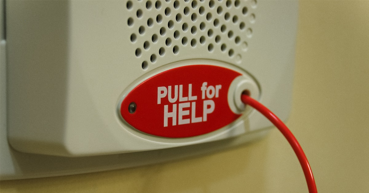 Pull for help cord