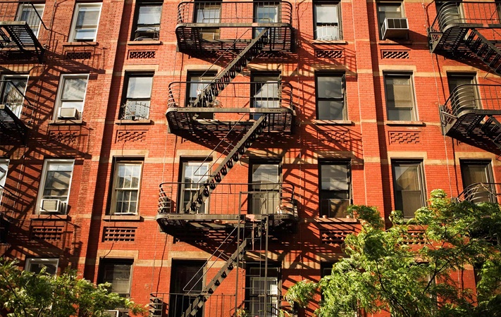 apartment-building-facade-with-fire-escape