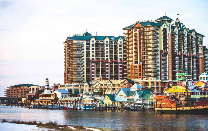 condominium units on waterfront